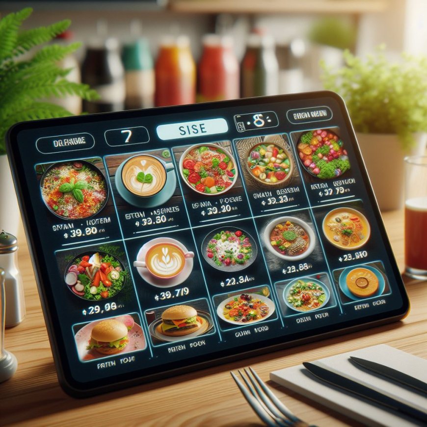 What is an Electronic Menu?